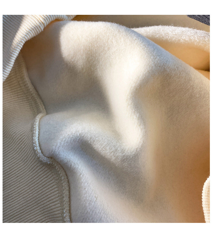 Women's Retro Crew Neck Chenille Long-Sleeve Sweater