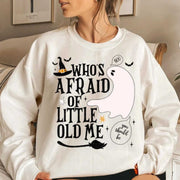 Cute Letter Print Loose Round Neck Sweatshirt