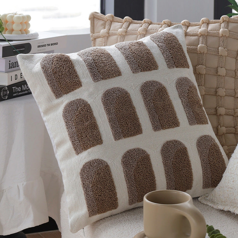 Luxury Plush Winter Throw Pillow Cover | Cozy Home Decor