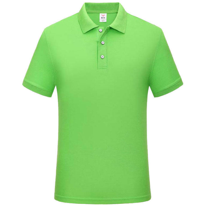 Summer Polo Shirt Men's High-grade Lapel
