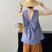 Loose Mid-Length Cami Tops for Women