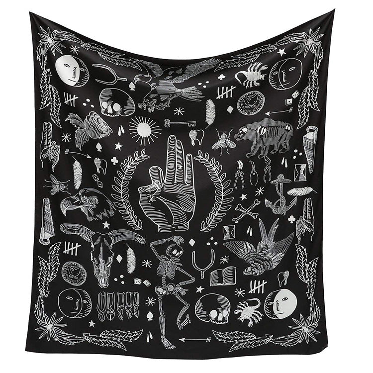 Hanging Beach Towels and Beach Blankets