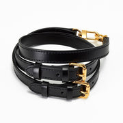 Luxurious Double-Sided Leather Shoulder Strap