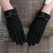 Warm Touch Screen Cashmere Gloves for Women