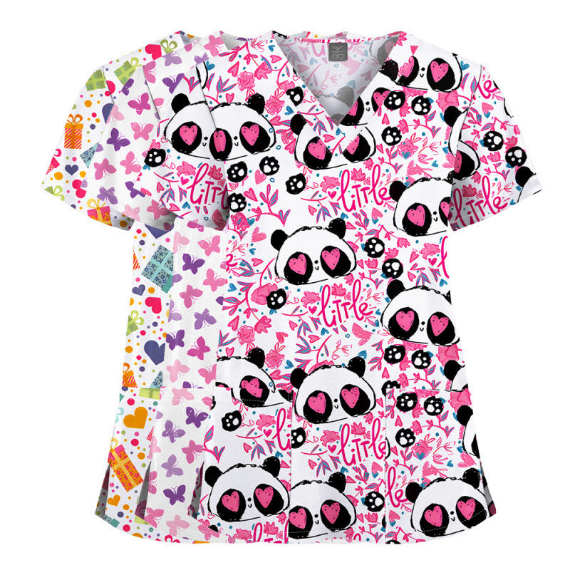Nurse Uniform Top - Stretchy, Breathable, and Comfortable
