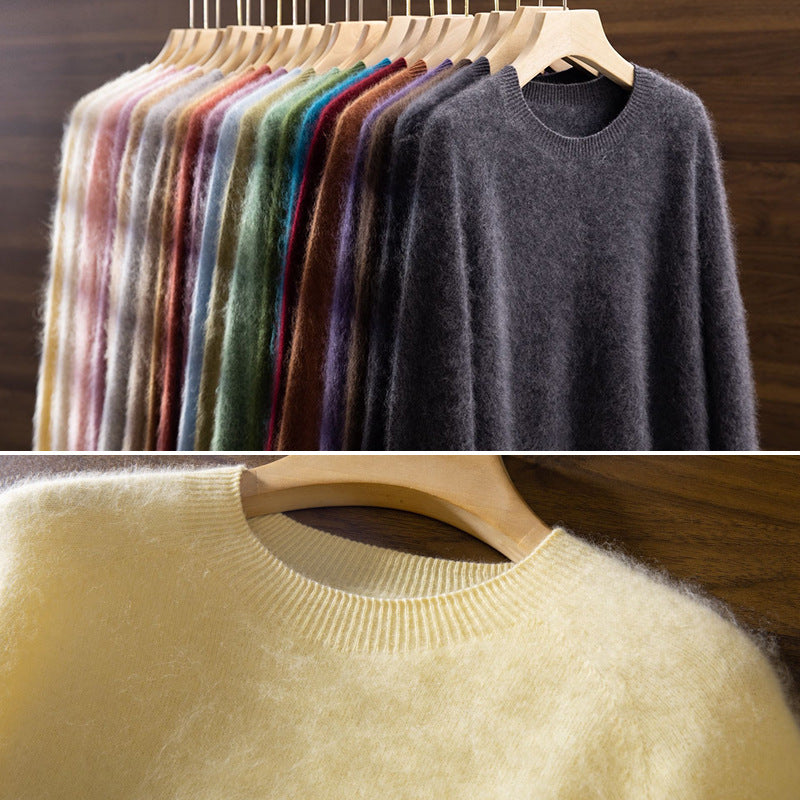 Womens Loose Warm Soft and Fluffy Autumnwinter Fleece Top