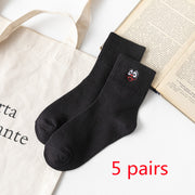 Cozy Winter Tube Socks for Women