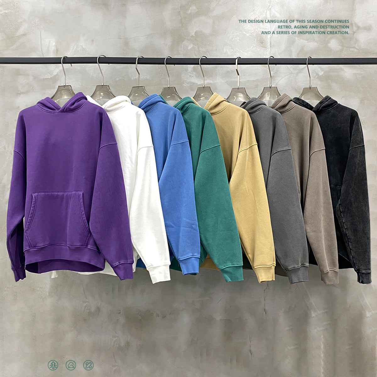 Old Plush Hoodie Washed In Autumn And Winter