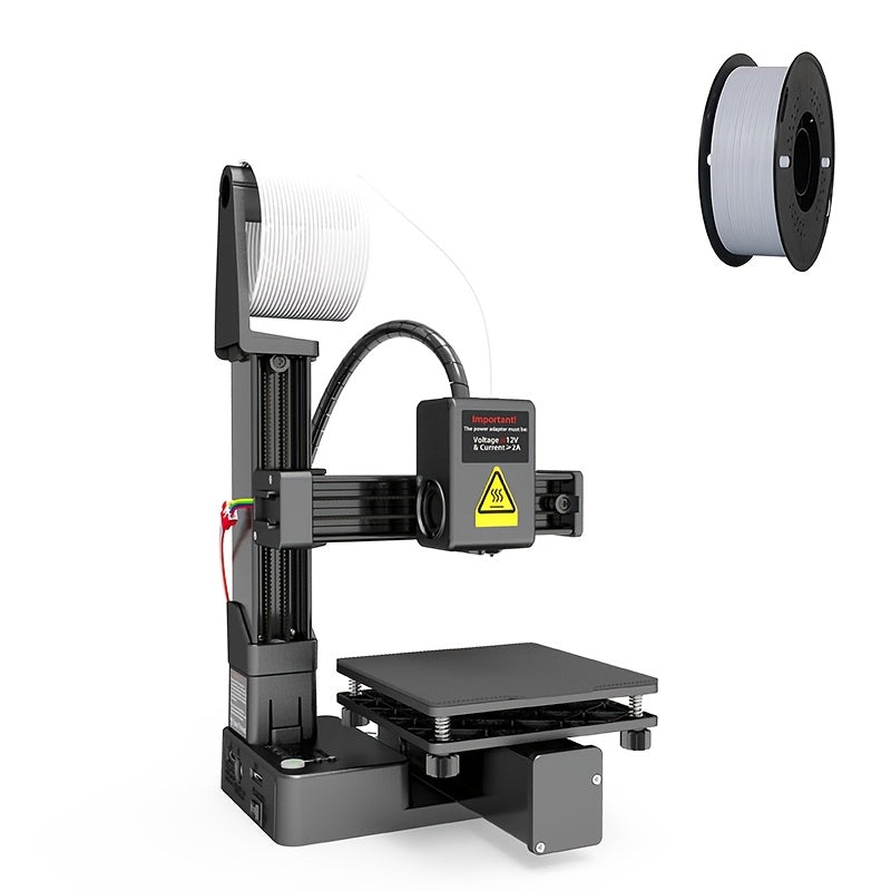 Compact FDM Desktop 3D Printer with 100 × 100 × 100mm Build Volume