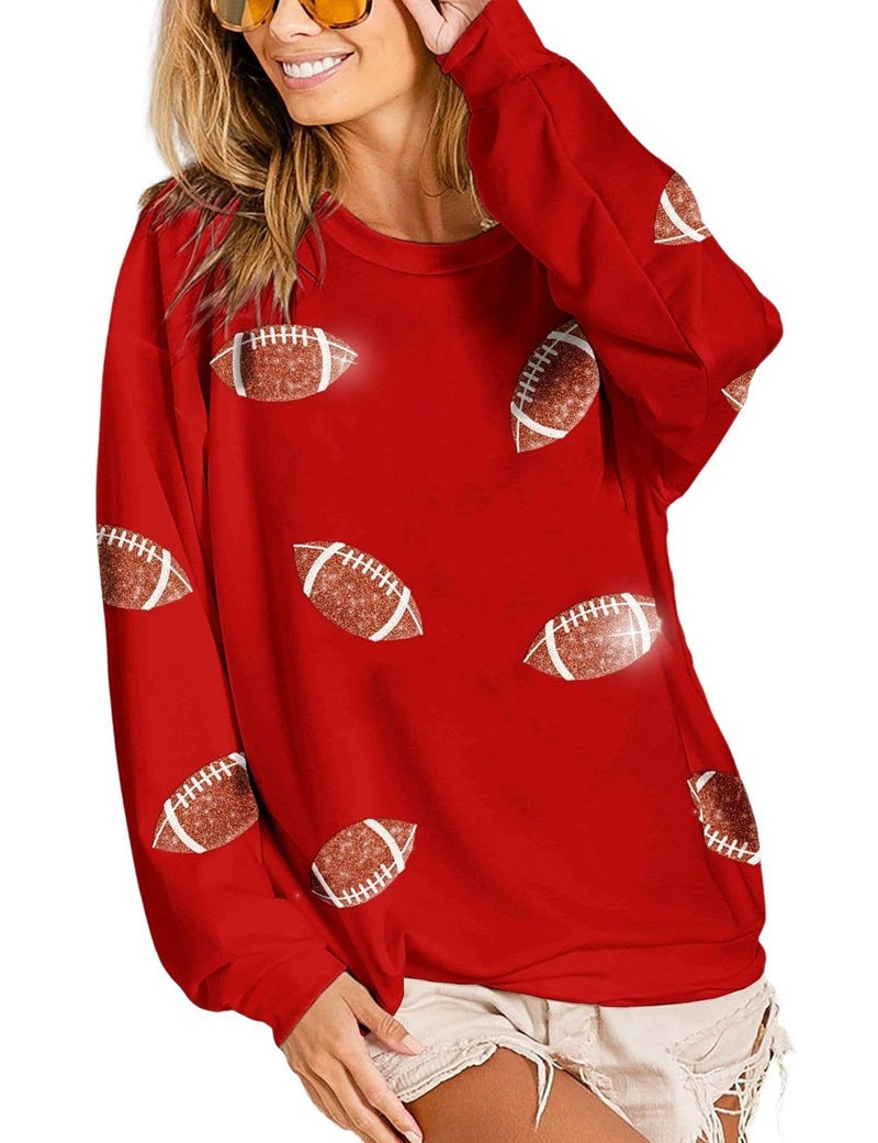 Cozy Women's Casual Rugby Sweater – Stylish Pullover