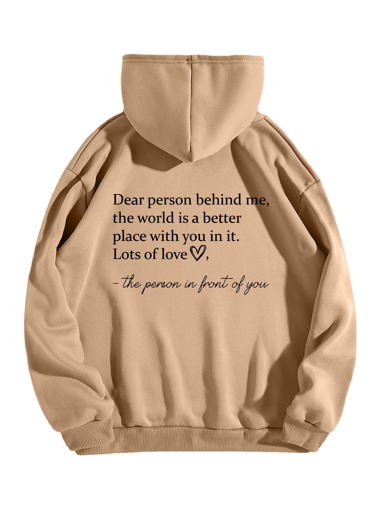 Dear Person Behind Me Positivity Hoodie Sweatshirt