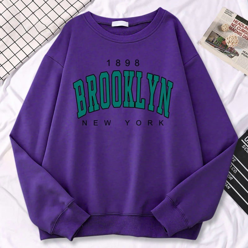 Brooklyn Kawaii Autumn Fleece Women's Sweatshirt