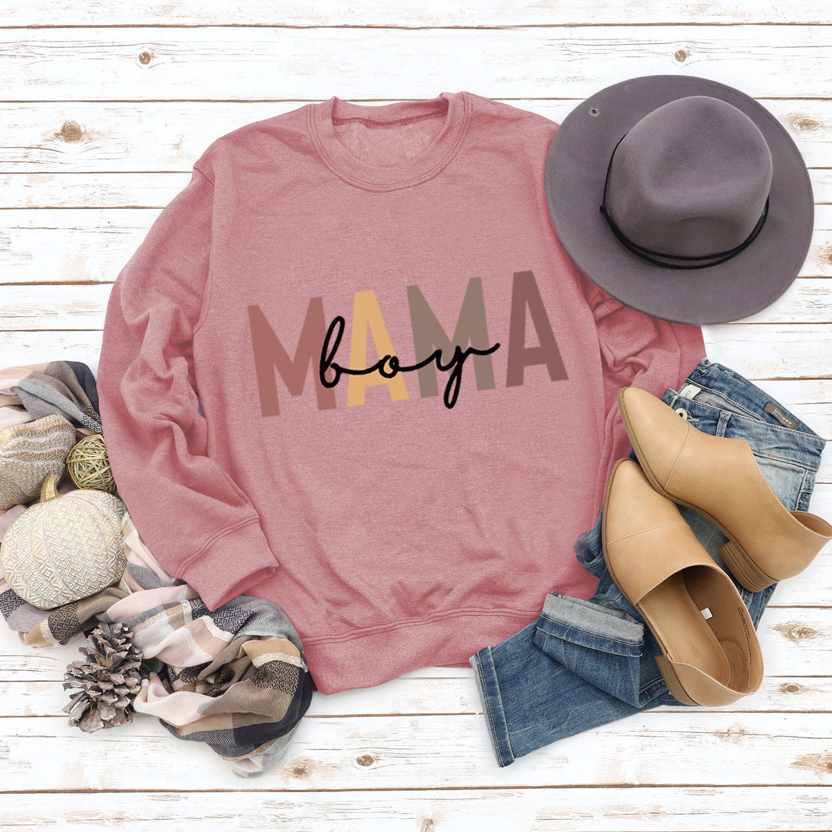 Women's Cotton Printed Loose Fit Sweatshirt