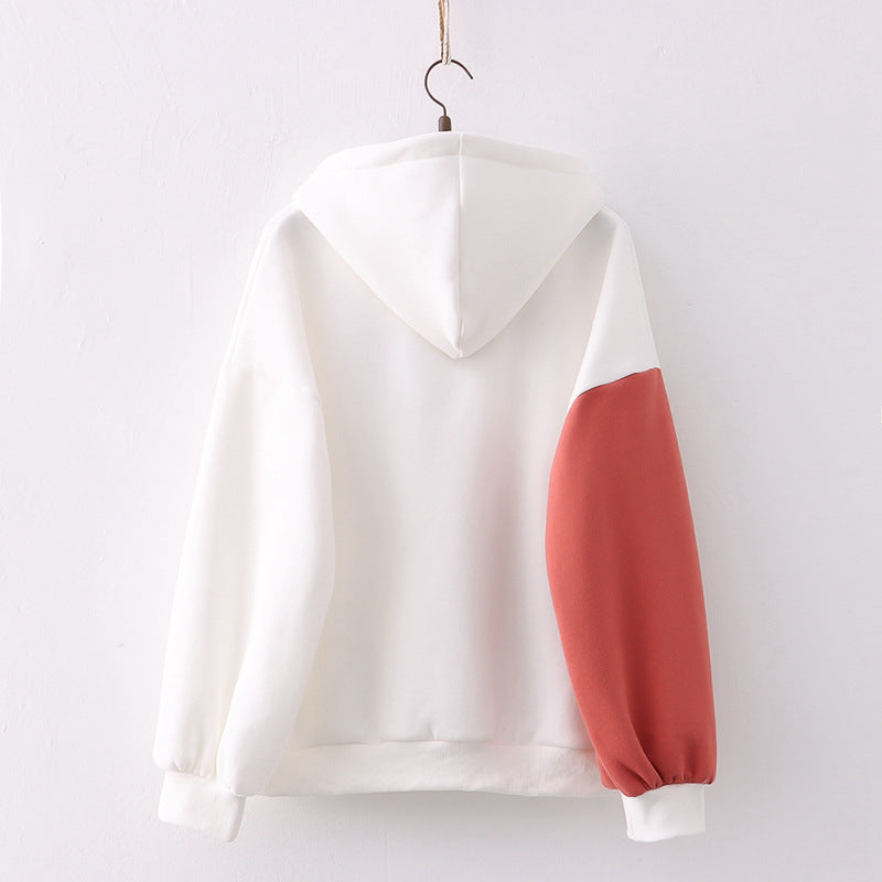 Plush Tassel Hooded Pullover Cozy Thick Sweater