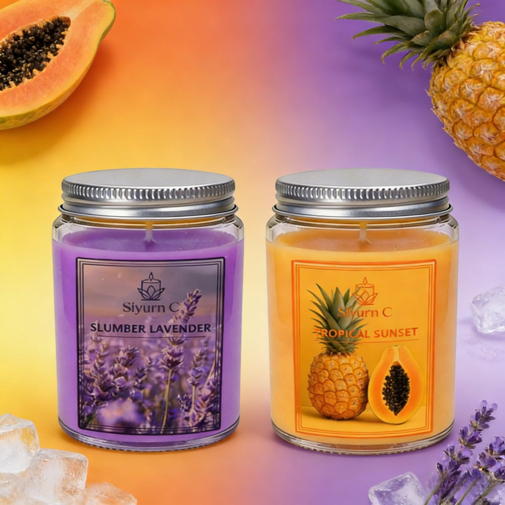 12 oz Multi‑Flavor Mixed Aroma Candle – Long‑Lasting, Mild, Plant‑Based Scent for Bedroom, Living Room, Kitchen, and Party Use