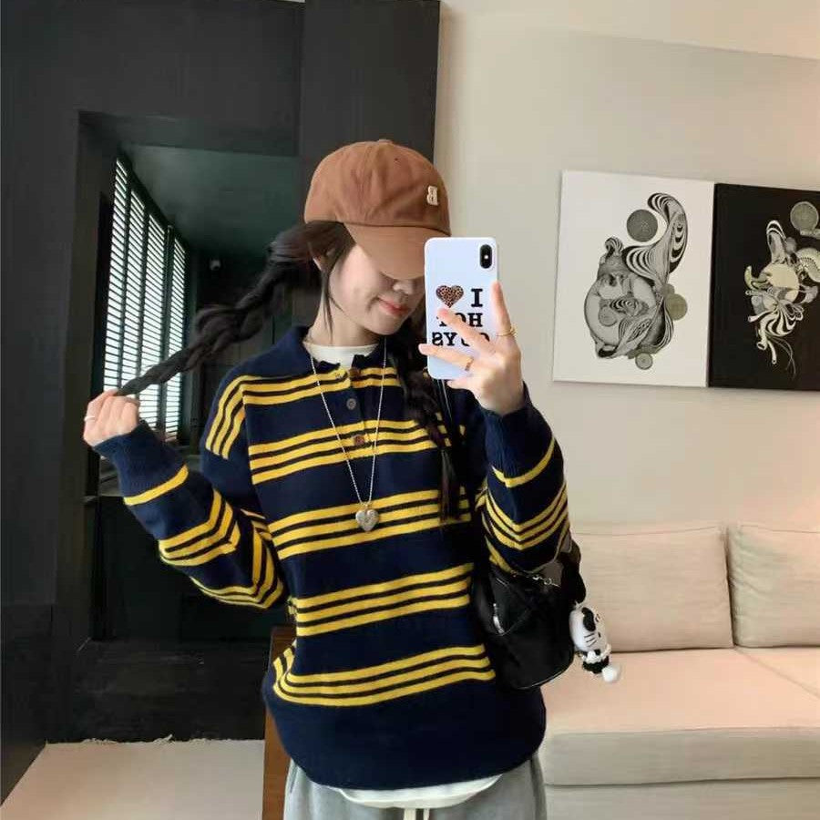 Loose All-matching Youthful-looking Sweater for Women