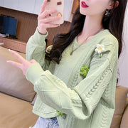 Korean Chic Irregular Loose Top for Effortless Style