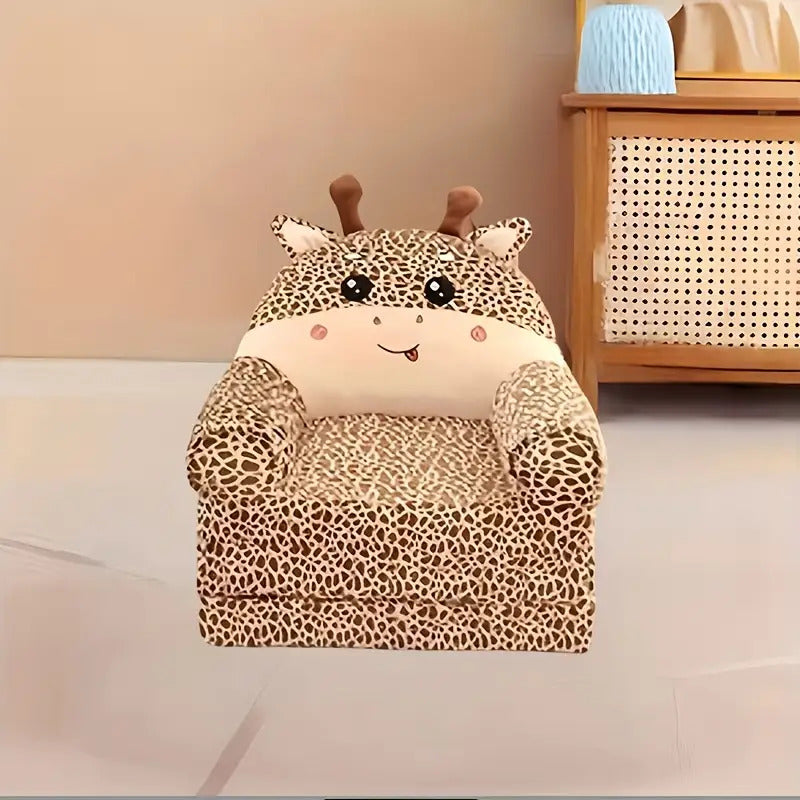 Children's Sofa Chair With Three Fold Design, Sponge Density 30d, Can Be Used for Sitting Lying or Folding, Lazy Sofa Game Room Bedroom Floor Chair Stool Chair, Gift for Boys and Girls on Christmas and Birthdays