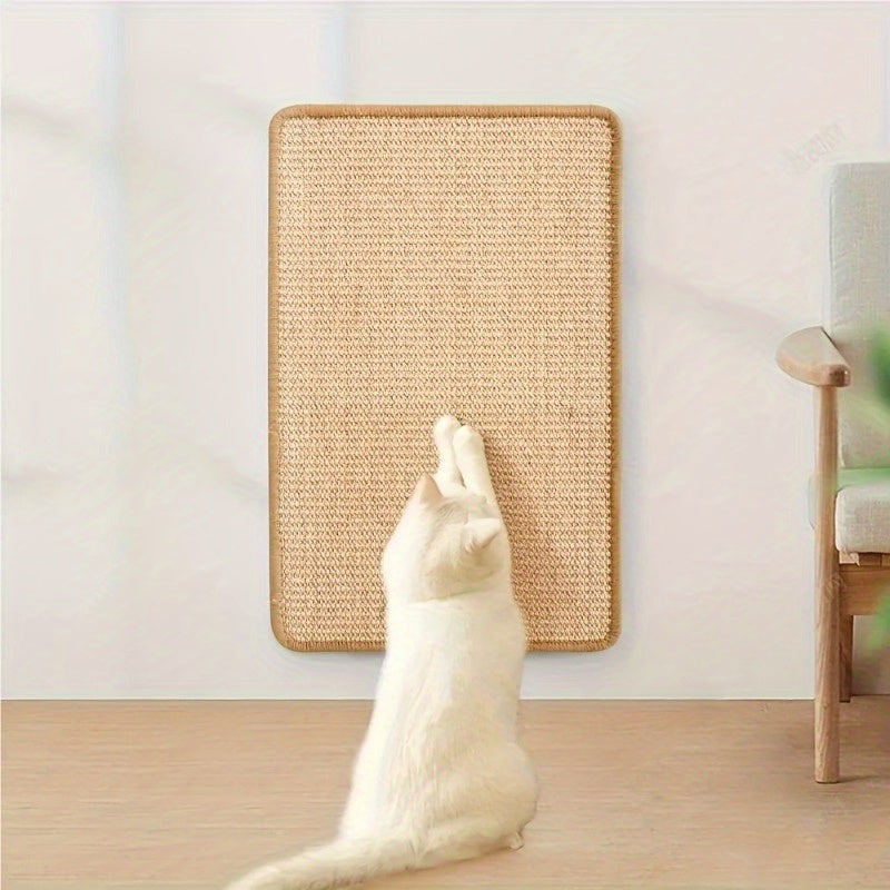 1pc Heavy Duty Cat Scratch Post - Sturdy Beige Scratch Board, Scratch Protector for Sofa Furniture - Ideal Gift for Cats, Indoor/Outdoor Use - Suitable for All Cats, Indoor Cats,
