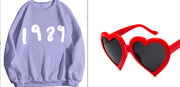 Cozy 1989 Casual Long Sleeve Loose Round Neck Sweater