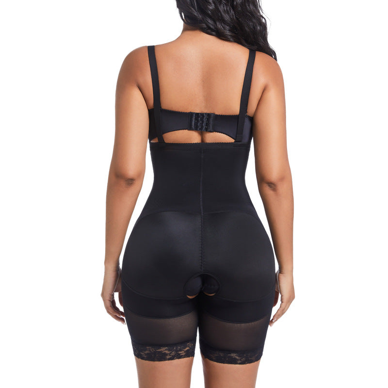 High-Waist Mesh Butt-Lifting & Tummy-Control Shaper Pants