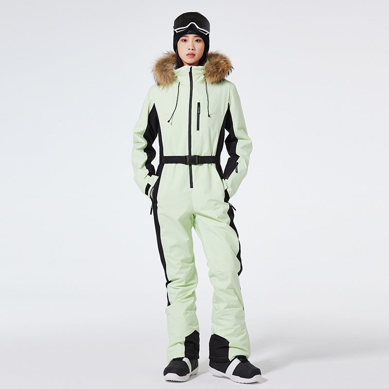 Women's Waterproof Warm Winter Snow Anorak Jacket