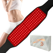 Red Light Therapy Belt with 144 LED Beads and 3000mAh Battery
