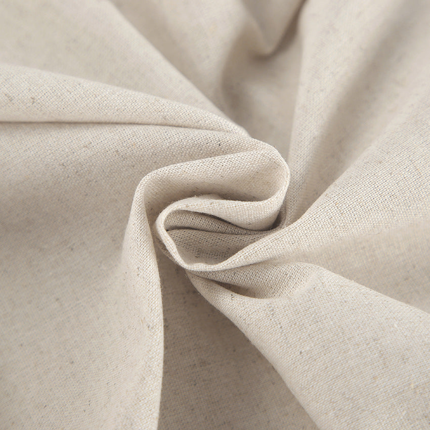 French Cotton Linen High-Waist Casual Jumpsuit