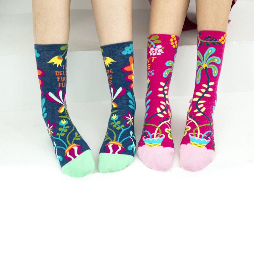 Boost Your Style with Cartoon Print Knee-High Socks