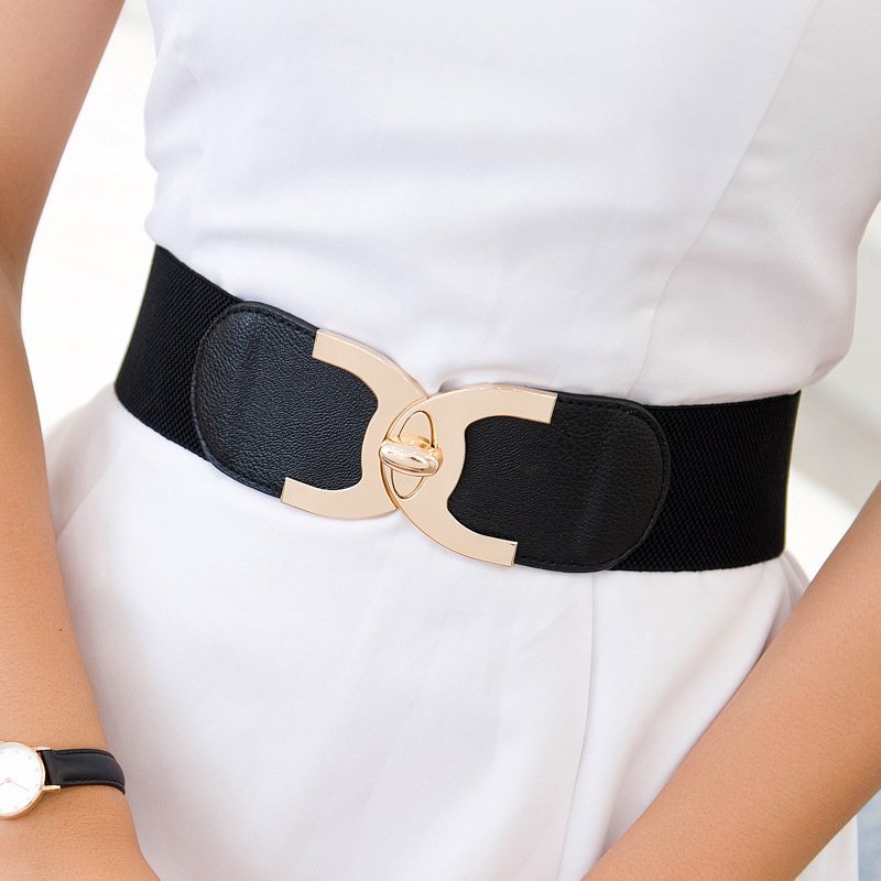 Revolutionary Punk Belt with Flower Buckle