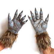 Transform into a Werewolf with these Latex Gloves