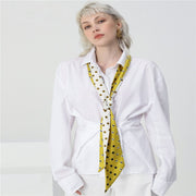 Silky Polka Dot Scarf