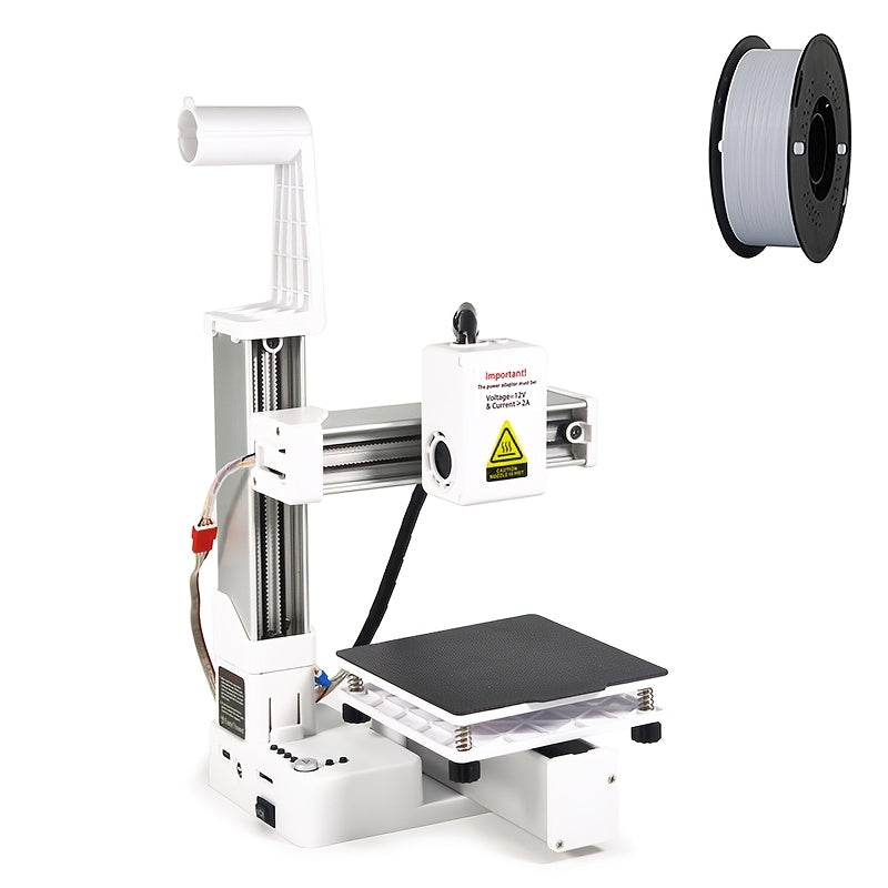 Compact FDM Desktop 3D Printer with 100 × 100 × 100mm Build Volume