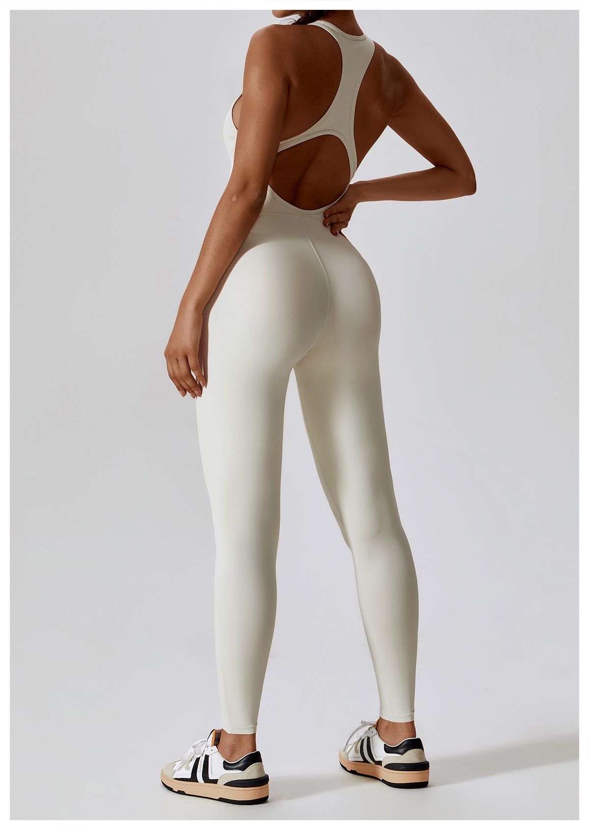Women's High Elastic One-Piece Yoga Jumpsuit