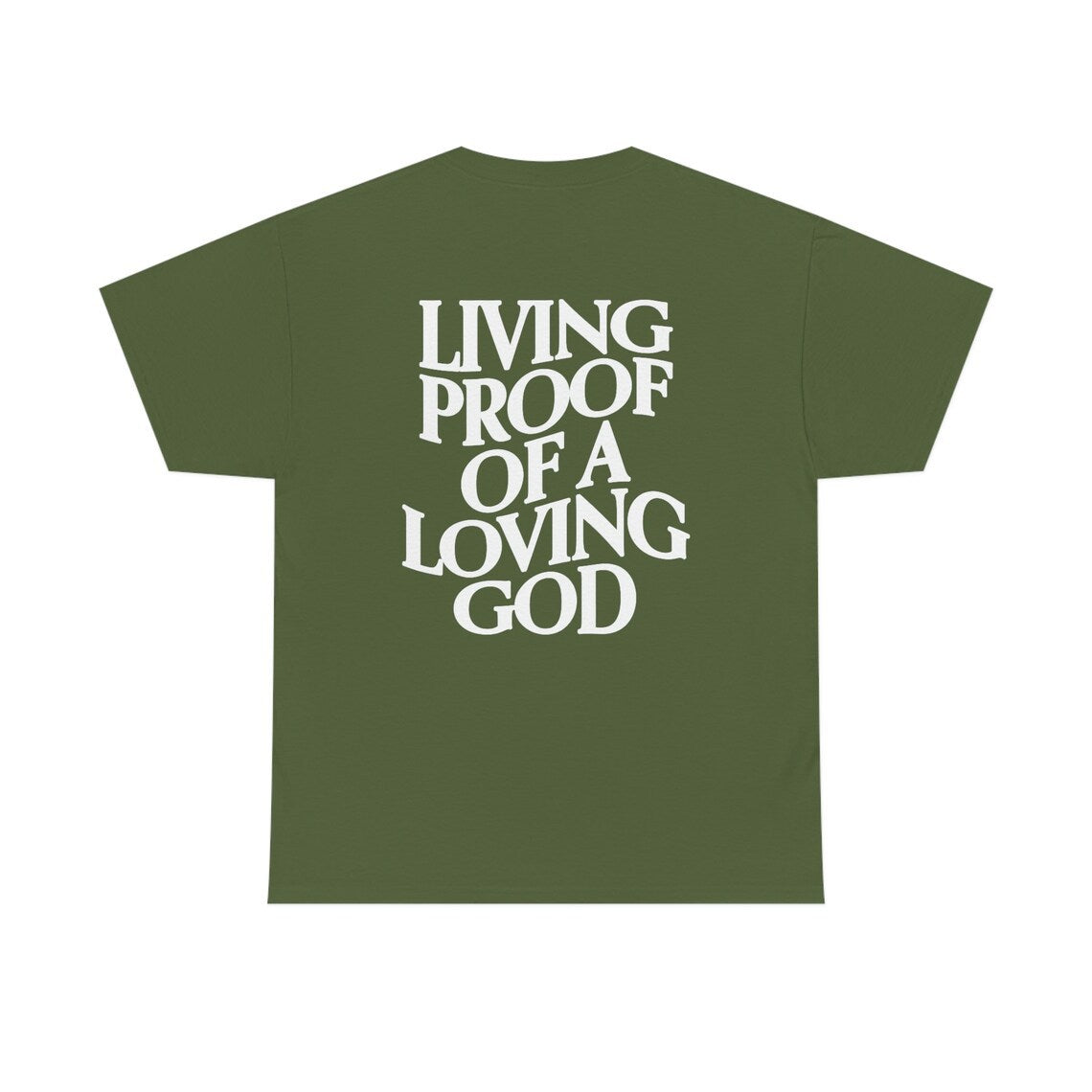 Men's Casual Letter Print Cotton Short-Sleeve T-Shirt