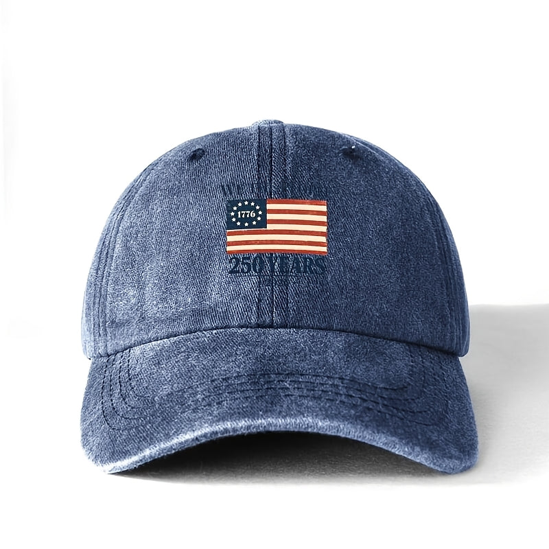 USA Flag Adjustable Baseball Cap for Kids