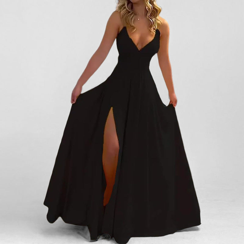 Summer New Women's Fashion European and American Cross-border Spagh…