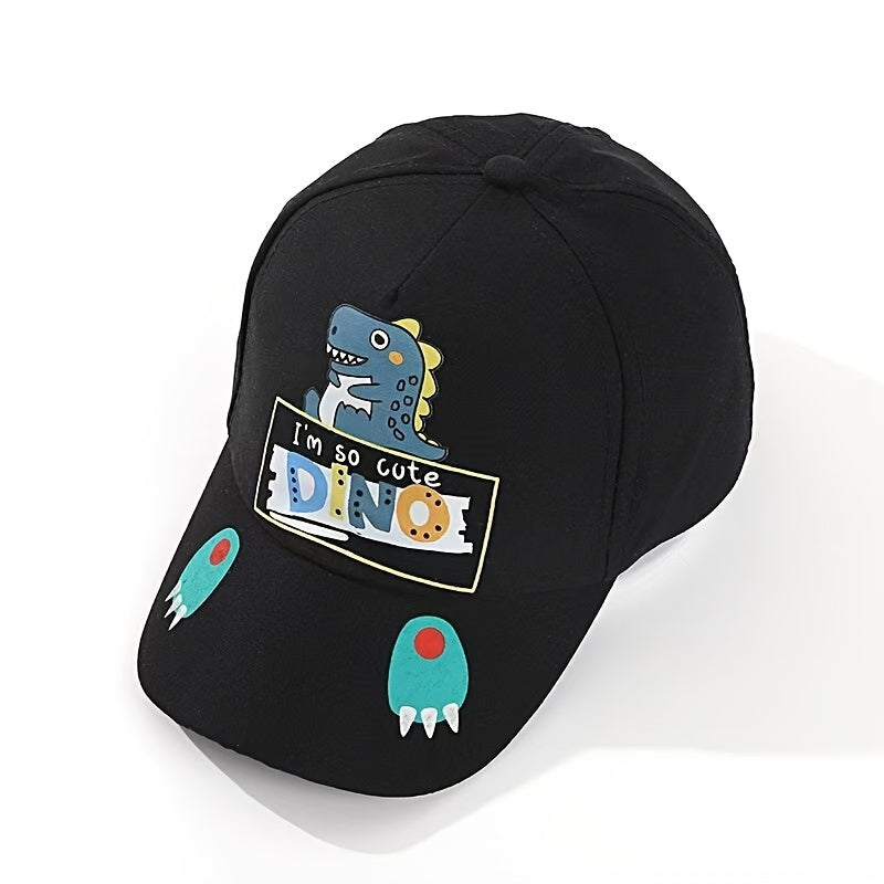 Kids Lightweight Dinosaur Snapback Cap (Ages 3‑7)