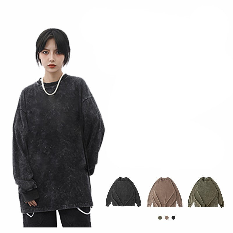 Retro Men's Long-Sleeve Casual Pullover Sweater