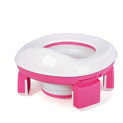 3‑in‑1 Collapsible Travel Potty Training Seat – Compact Portable Toilet for Outdoor Adventures