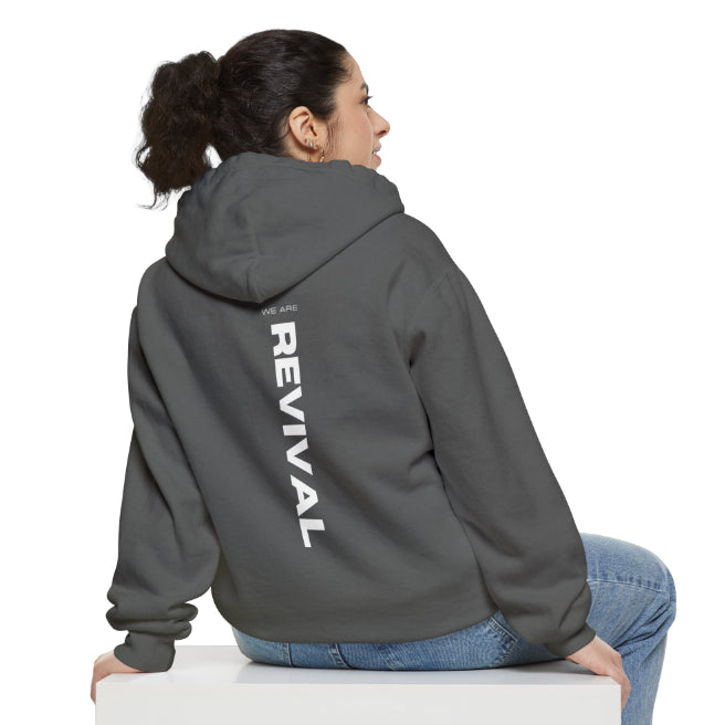 Cartoon Letter Print Hooded Sweatshirt