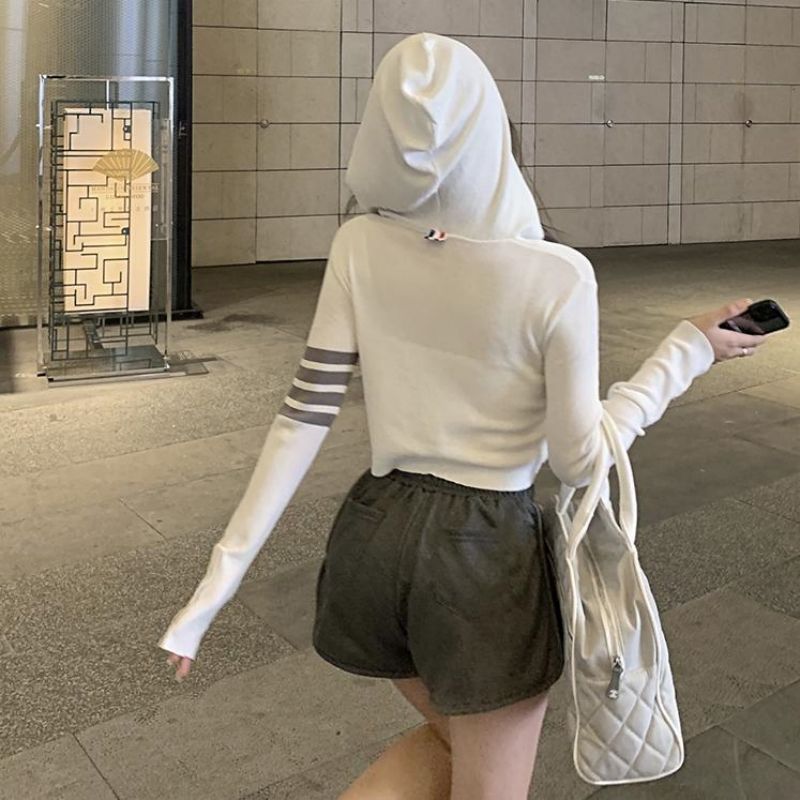 Chic French V-Neck Slim Fit Women's Blouse