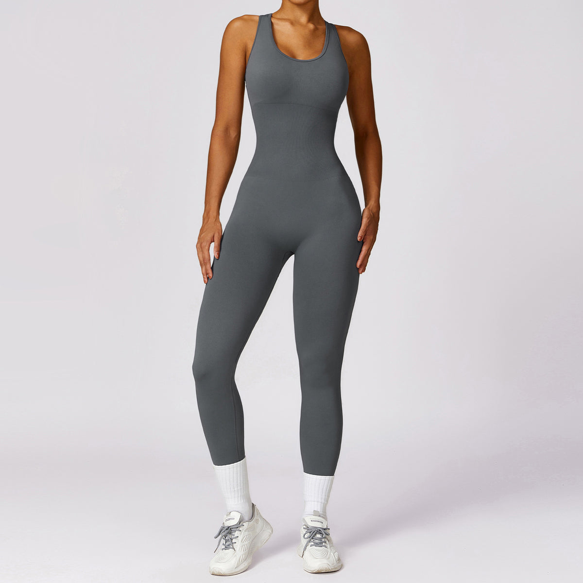 Women's Back-Shaping One-Piece Sports Romper