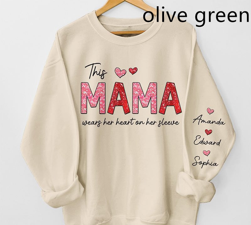 Custom DIY Women's Mother's Day Sweatshirt