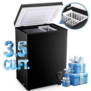 3.5 Cu. Ft. Chest Freezer with Removable Basket