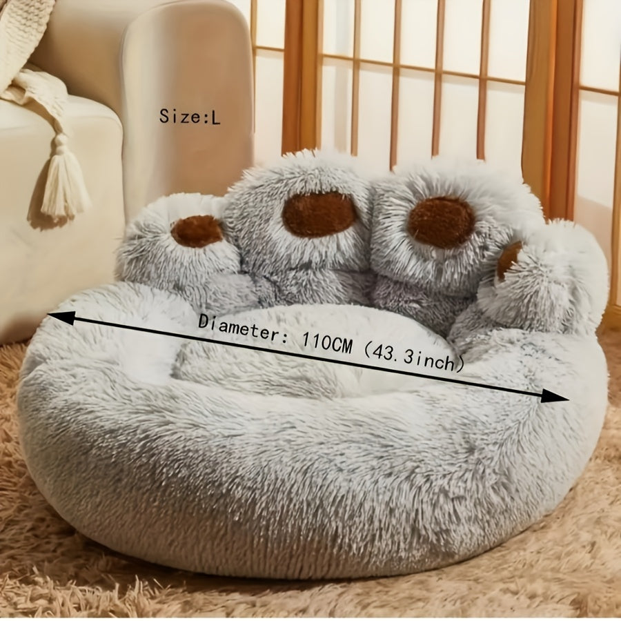 Extra Long Dog Bed - Non-Slip Plush Pet Mattress, Soft Kennel Pad For Large, Medium, Small Dogs Heavy-Duty Bed For Indoor, Travel, Home Ideal For Labs, German Shepherds, Golden Retrievers Easy-Clea...