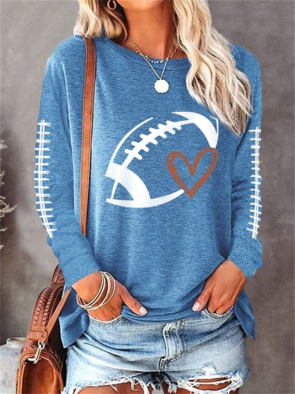 Plus Size 3D Print Long Sleeve Casual Hoodie