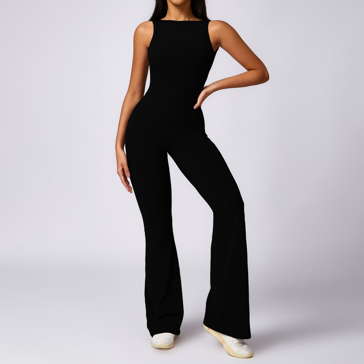 Seamless Peach-Lift Fitness Yoga Bodysuit