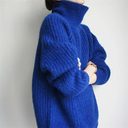 Loose and Idle All-matching Fashion Casual Turtleneck Sweater for Women