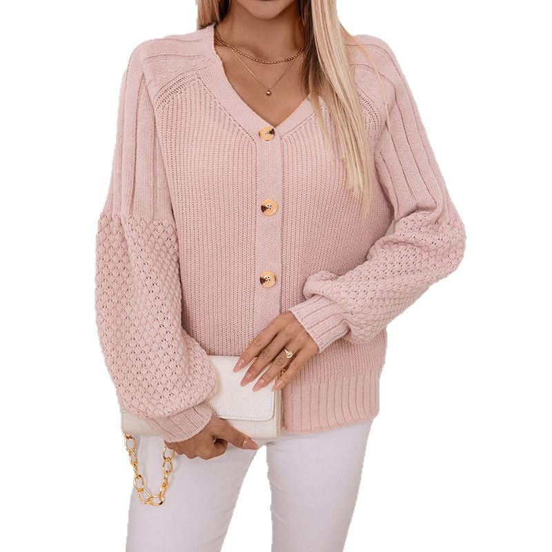 Lantern Sleeve Sweater Women's Sweater